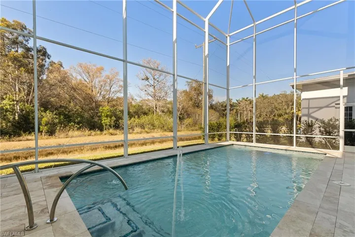 This pool has top of the line automation, heating, and saltwater system with U/V sterilization