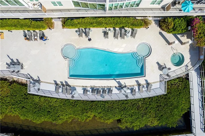 Beautiful bayside refurbished pool and deck!