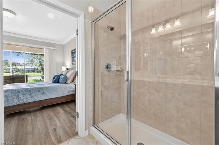 Convenient Walk-In Shower