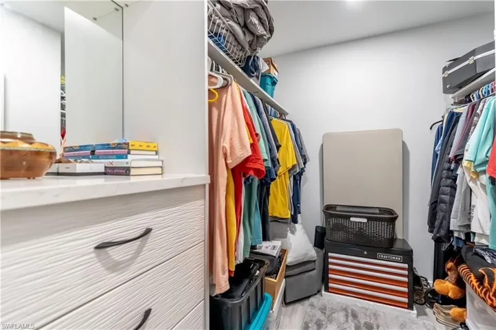 Walk-in Primary Closet