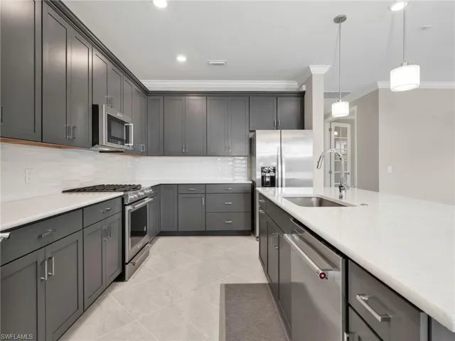 Luxury Gray Cabinetry
