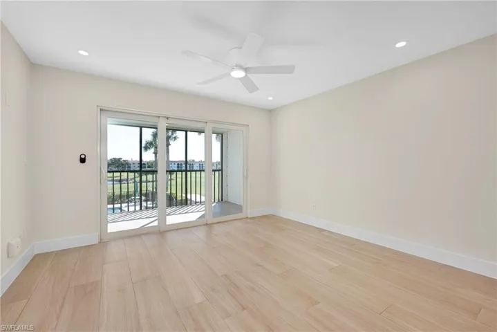 Living Room to Lanai, new Flooring throughout.