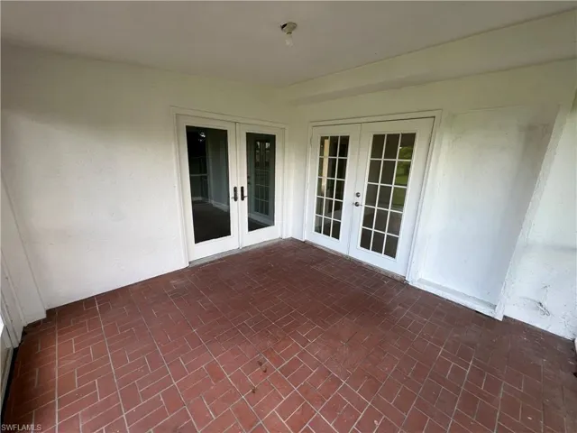 View of patio / terrace featuring french doors
