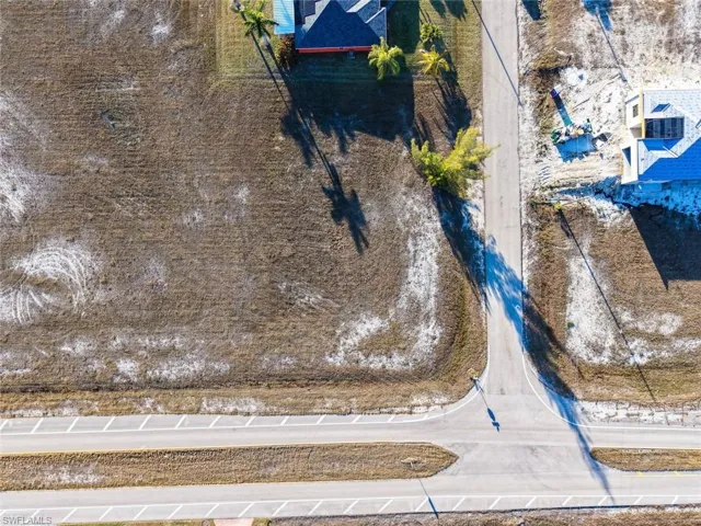 Cleared residential lot featuring street frontage on two sides