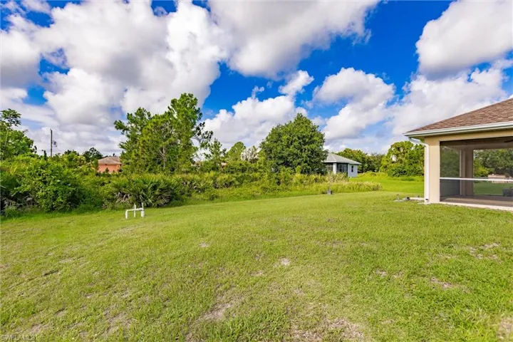 View of yard