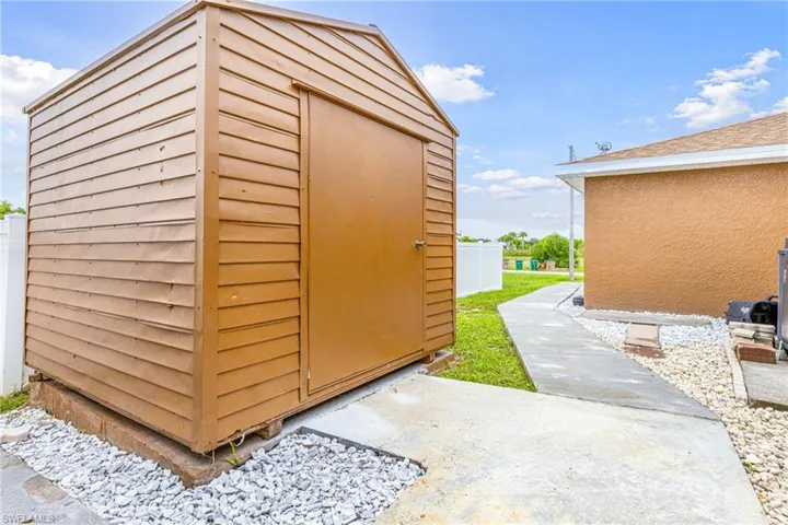 View of shed