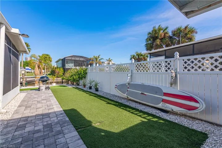 View of yard featuring a patio area