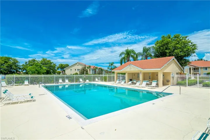 Second of the two community pools