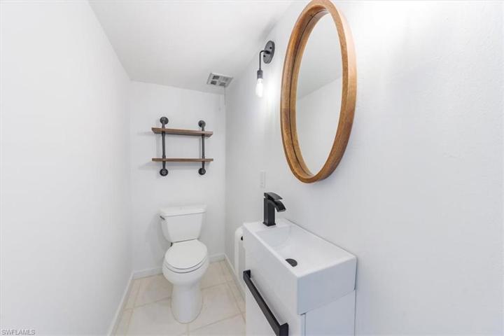 Downstairs powder bath