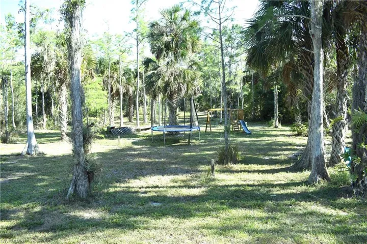 Surrounding community featuring a playground and a lawn