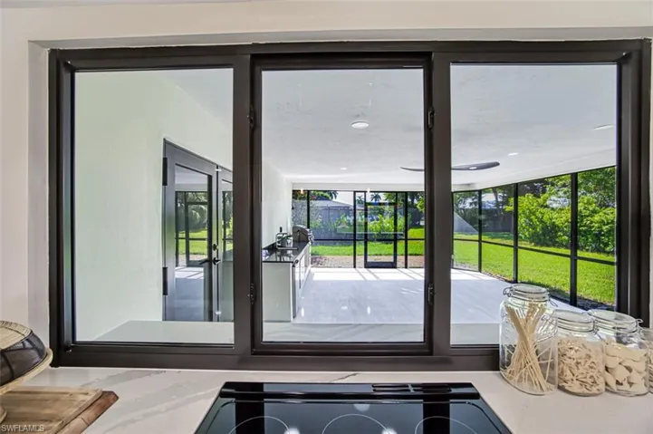 Passthrough kitchen window to lanai