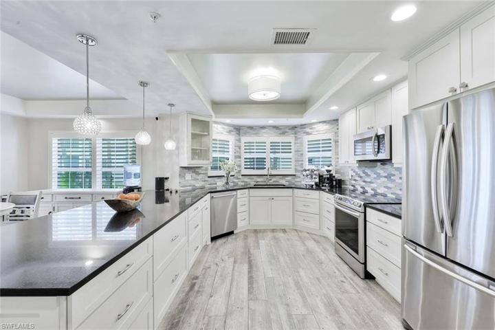 Beautifully upgraded kitchen open to your living spaces is a chefs dream
