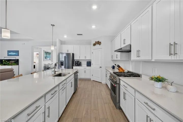 KitchenAid appliances throughout