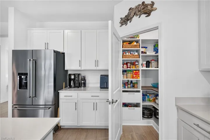 California Closets pantry system