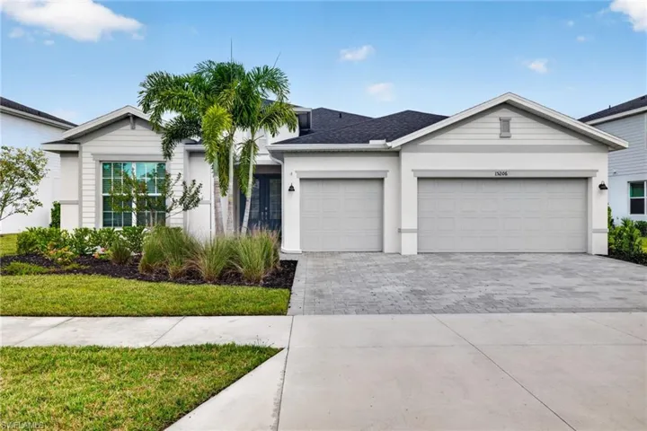 Three car garage