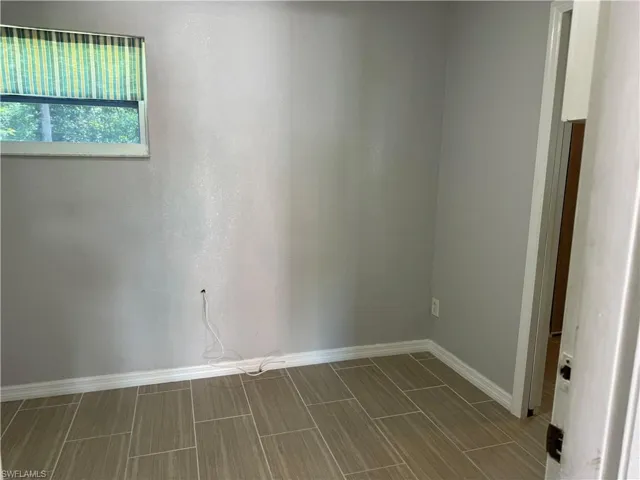 View of spare room