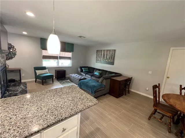 View of living room