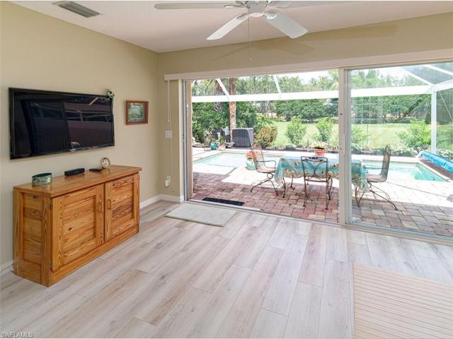 Den with View of the Pool
