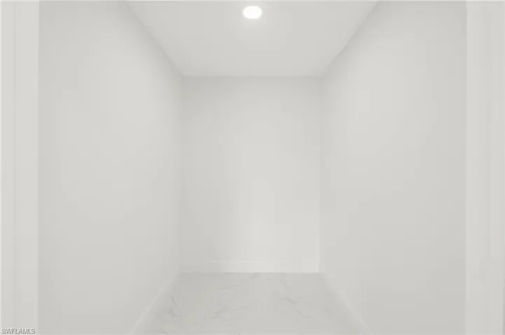 View of tiled empty room