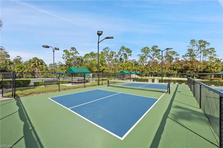 Pickle ball court