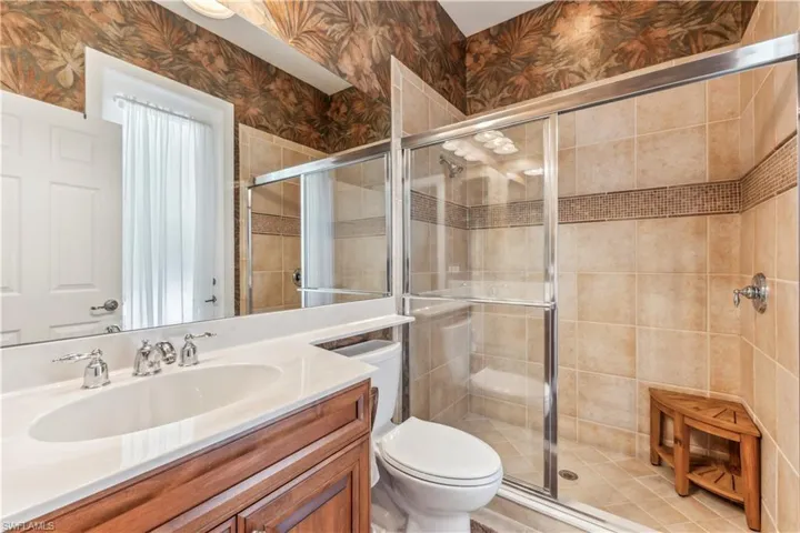One of the guest baths.