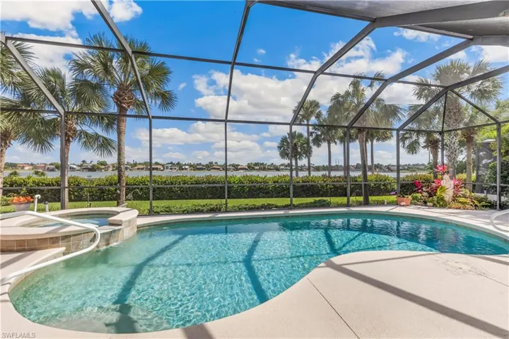 Pool with a view.