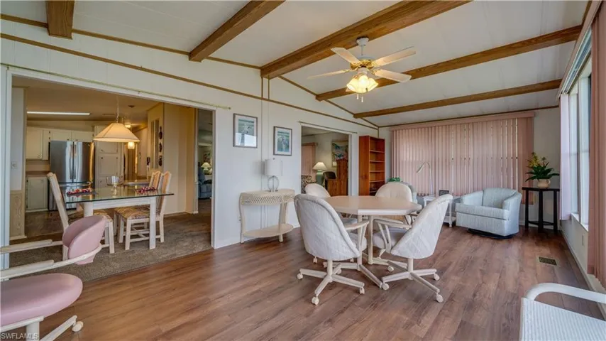 This home features an open floor plan; perfect for entertaining or a quiet evening at home.