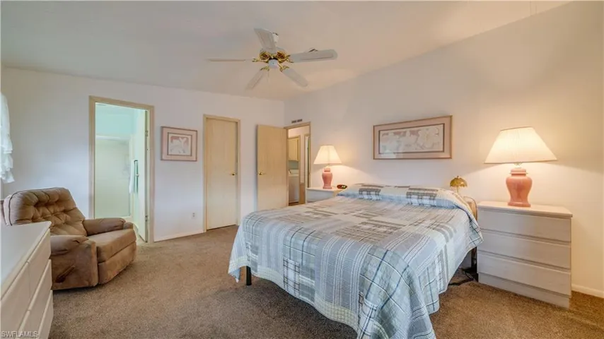 Such a large master bedroom!