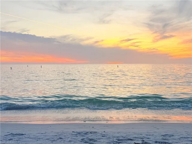 VIEW OF ONE OF OUR GORGEOUS SUNSETS FROM FORT MYERS BEACH