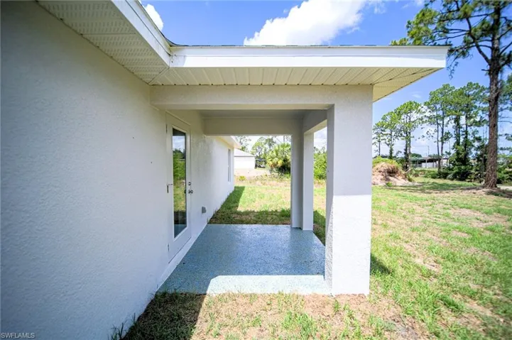 Covered Lanai With Epoxy Coating!