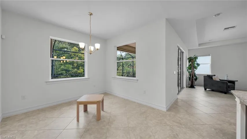 Informal Dining area  off Kitchen