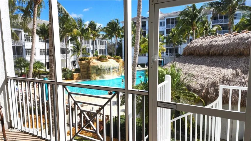 Lanai View of the Resort Pool & Waterfall!