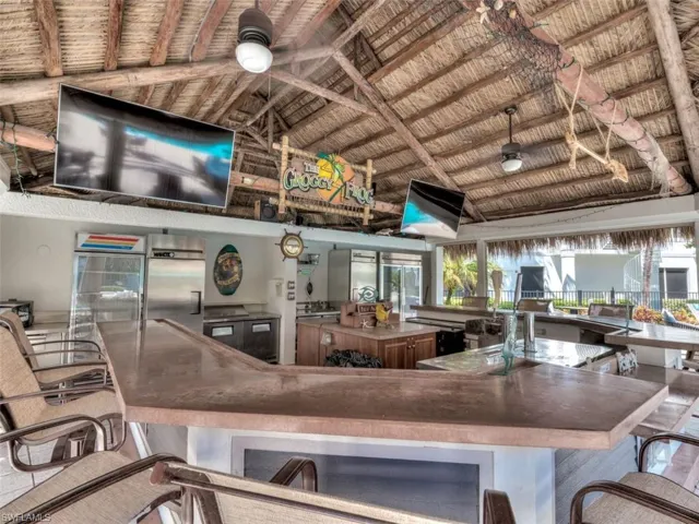 Enjoy 2 Big Screen TV's at the Groggy Frog!