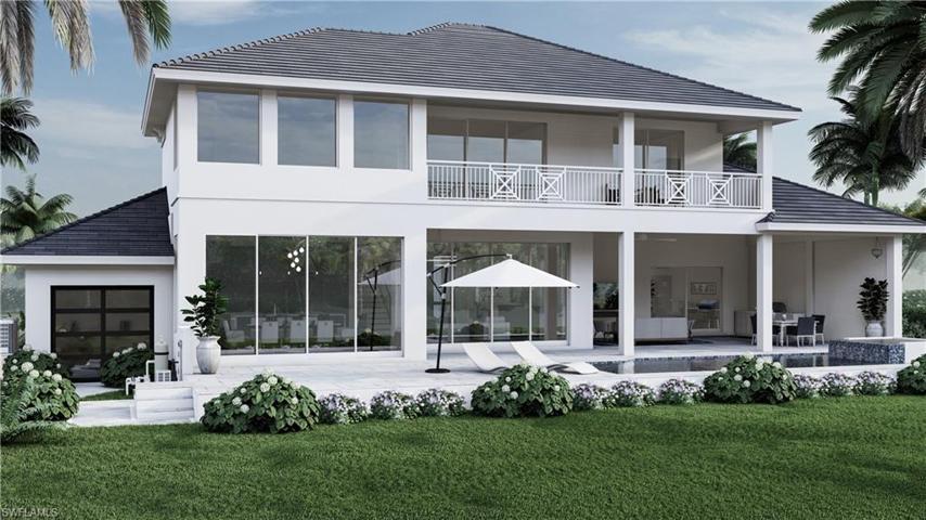 Rear Elevation Rendering