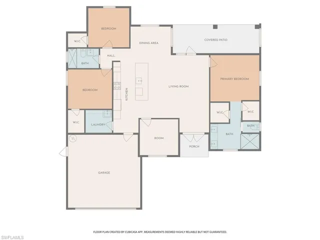 View of room layout