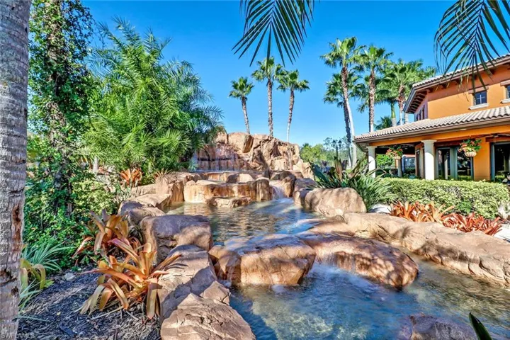 View of pool