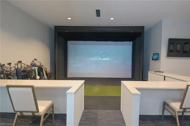 Golf Simulator at Grand Hall