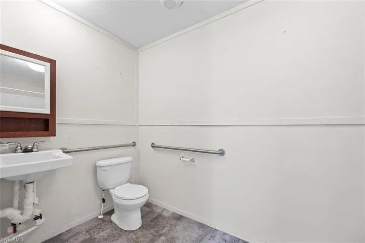 Bathroom with toilet