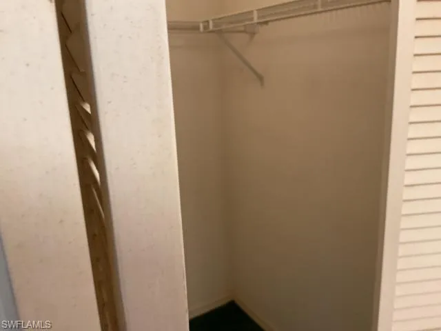 View of spacious closet
