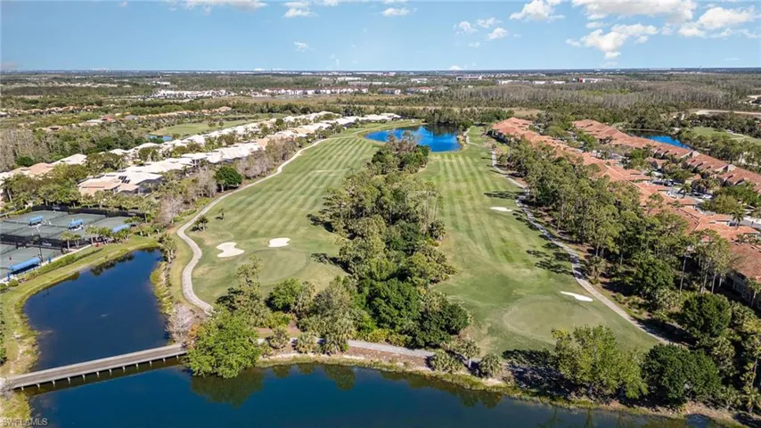 View of the golf course