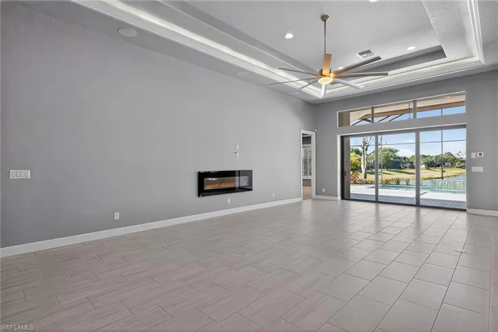Great Room with Volume Ceilings