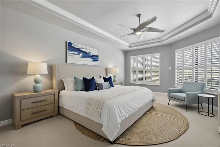 Primary Suite Staged