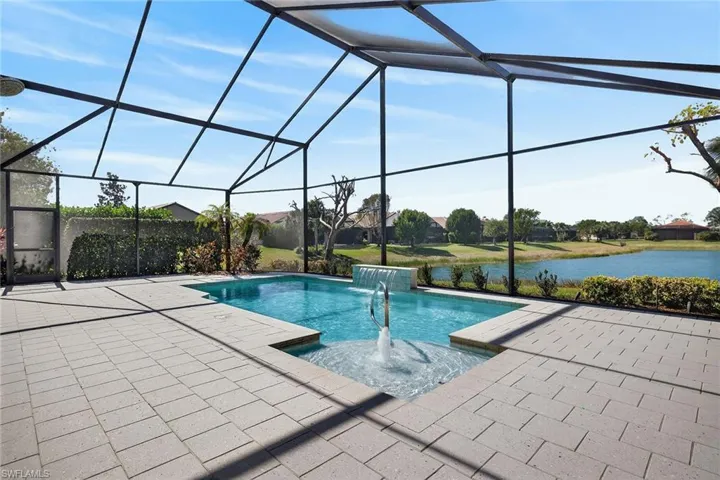 Saltwater heated pool
