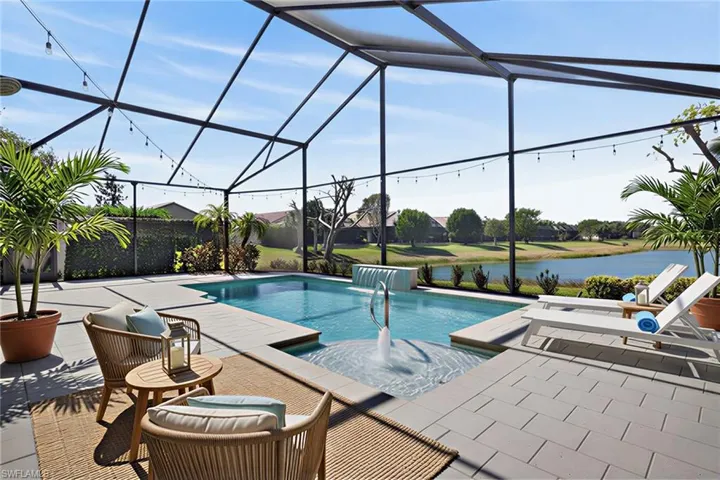 Pool Virtually Staged