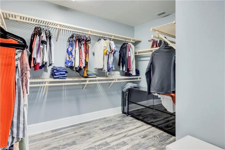 First master closet