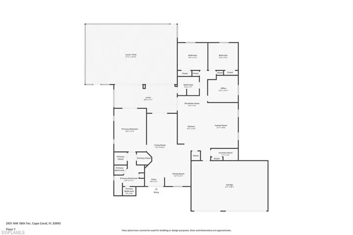 View of home floor plan