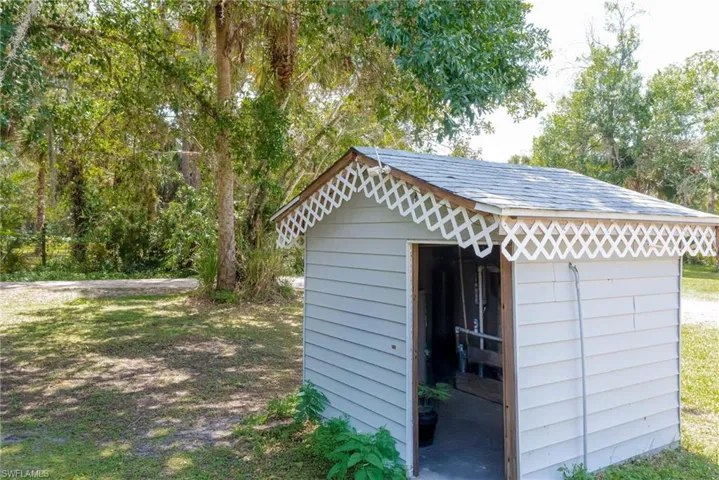 View of shed