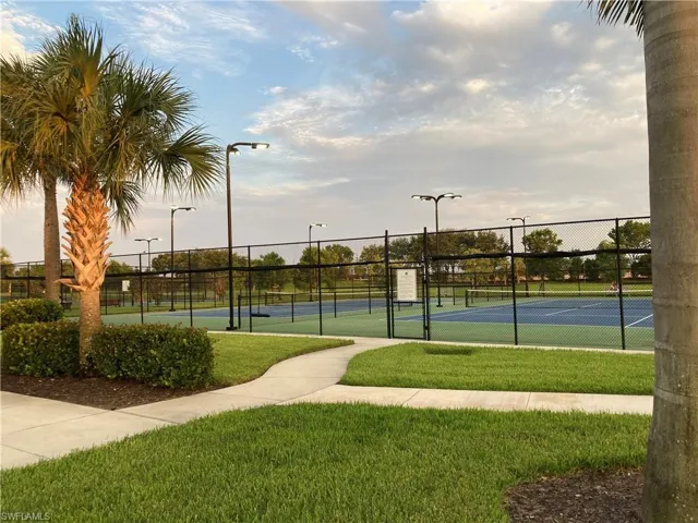 Tennis courts