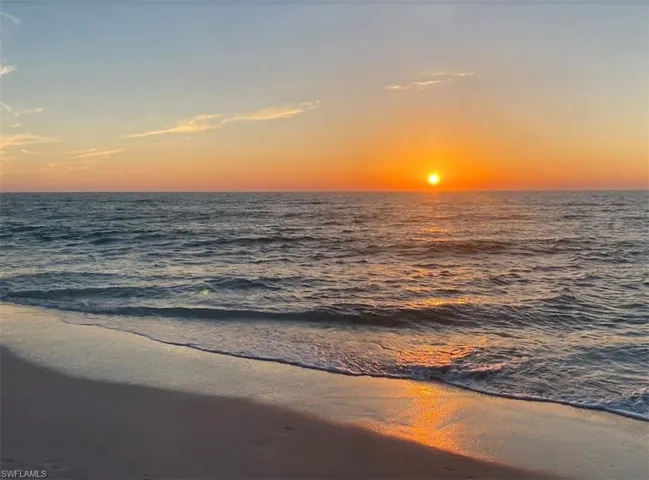 Relax at the beach watching the Naples Sunset!