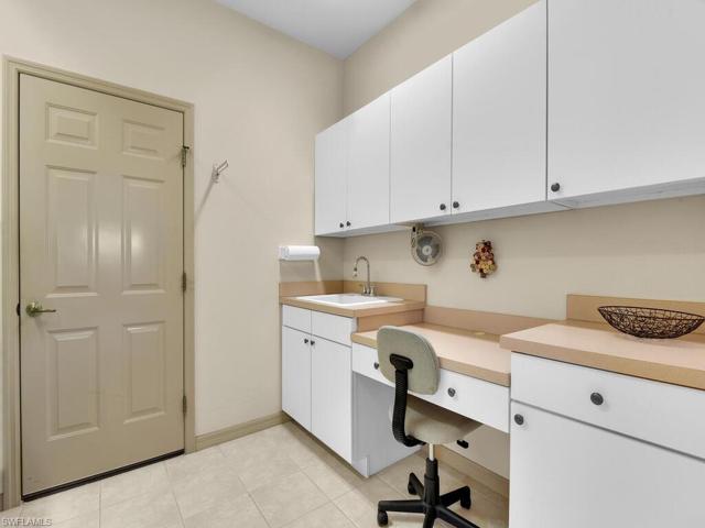 Laundry Room w/ Built-In Desk & Lots Of Storage